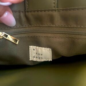 Olive Target Purse